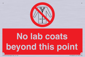 No lab coats beyond this point